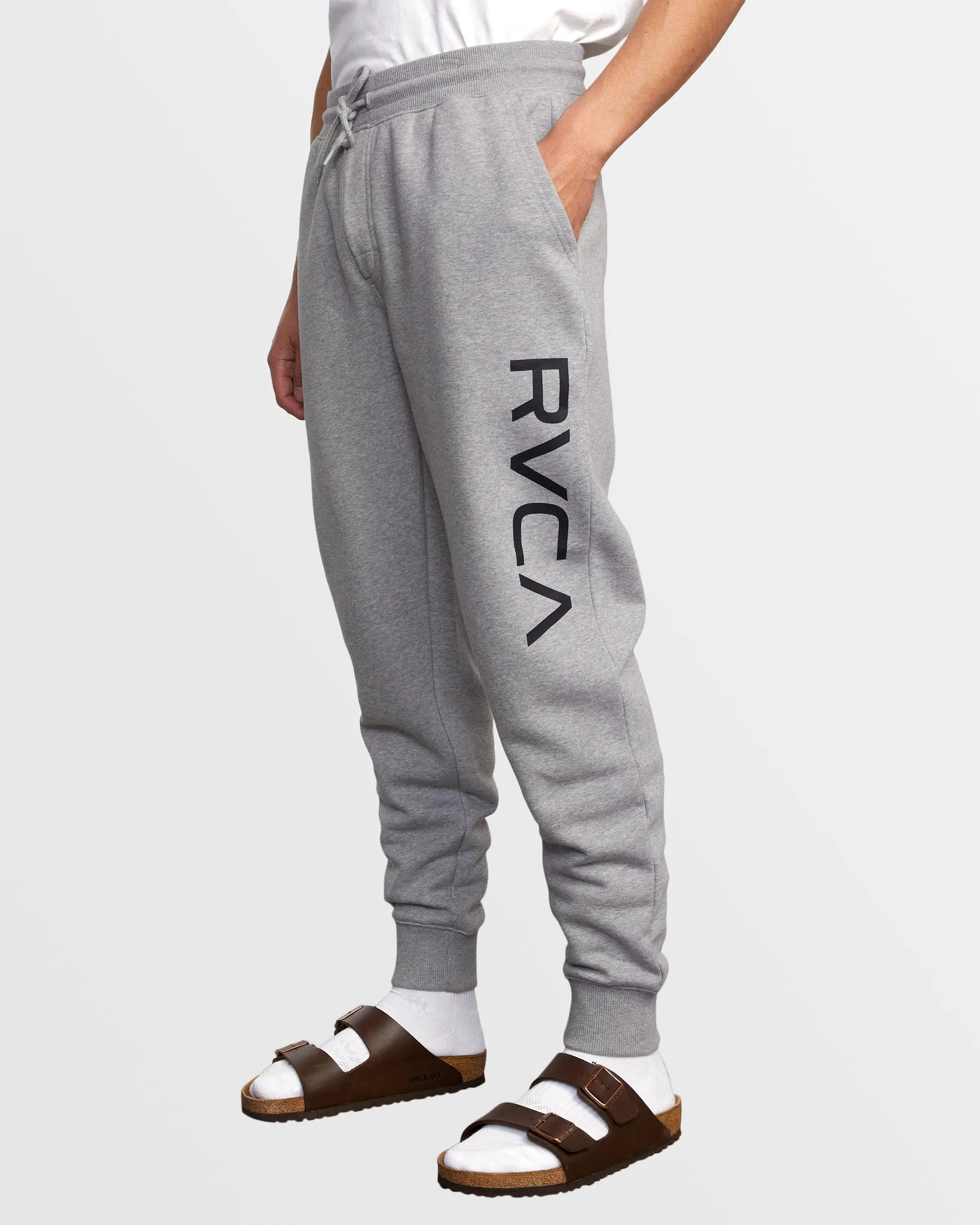 Big RVCA Sweatpants - Athletic Heather