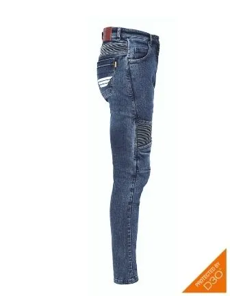 Bikeratti Steam PRO Womens Armored Stretch Denim Pants