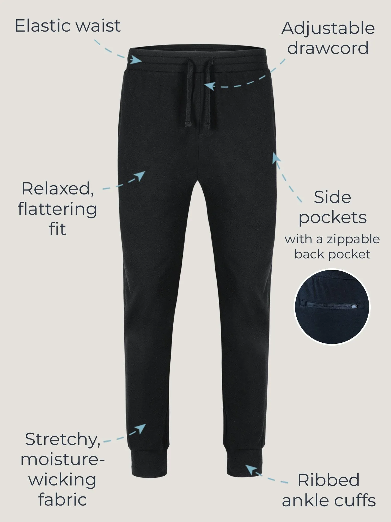 Black Day Off Jogger 2-Pack FINAL SALE