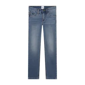 BOSS Kids Slim Fit Faded Effect Denim Jeans