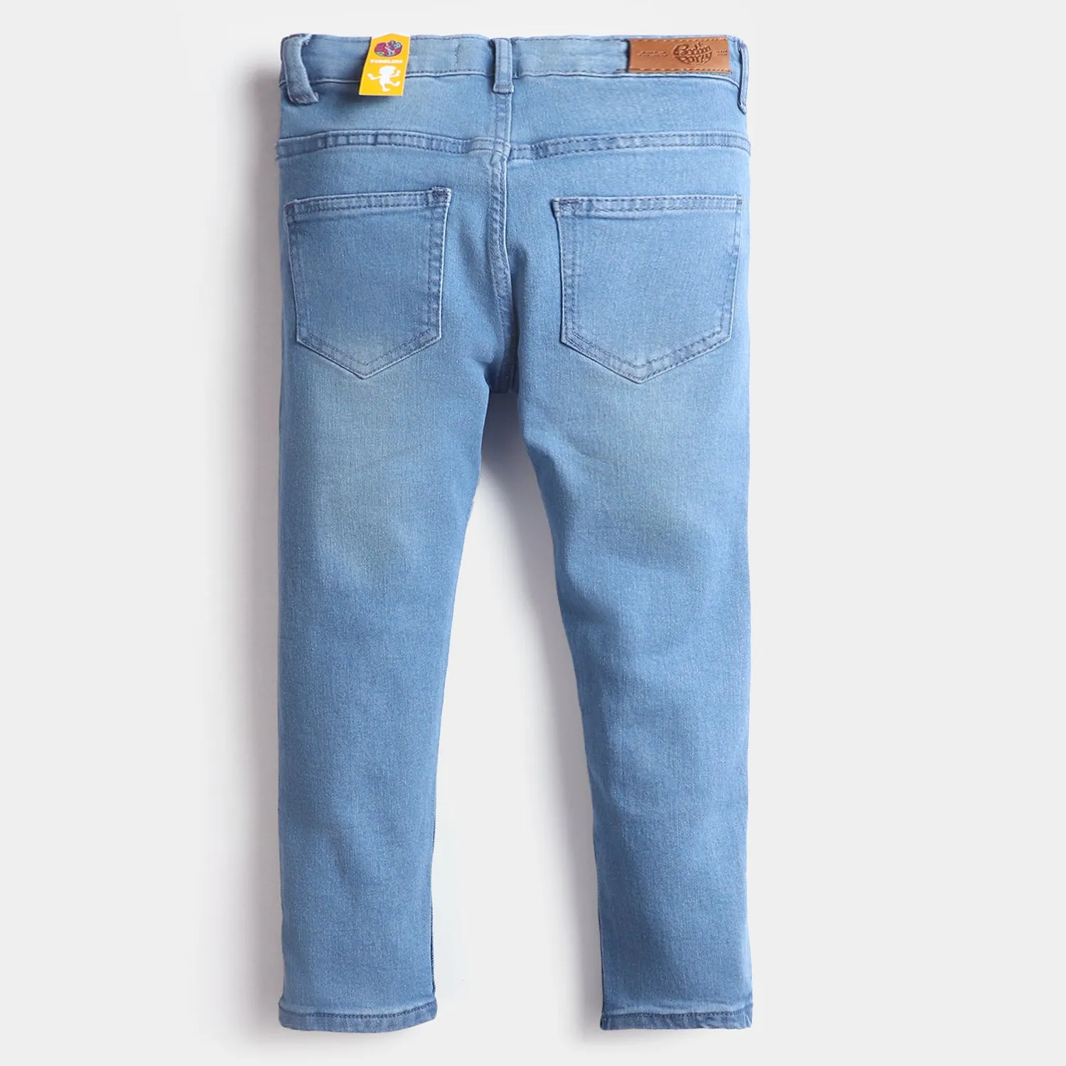 Boys Denim Pant Tape Loop-LT.Blue