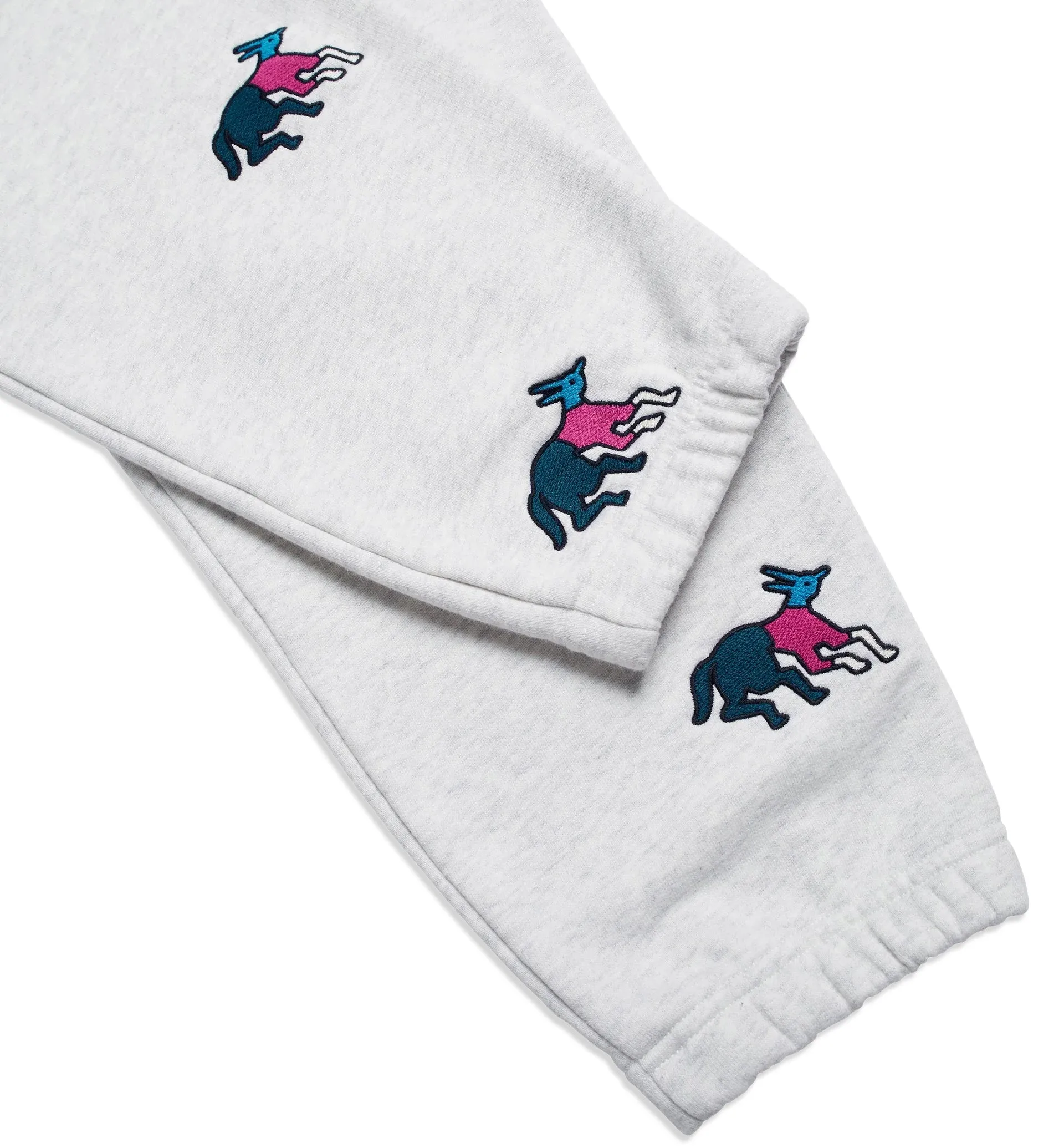 by Parra Anxious Dog Sweatpants 'Ash Grey'