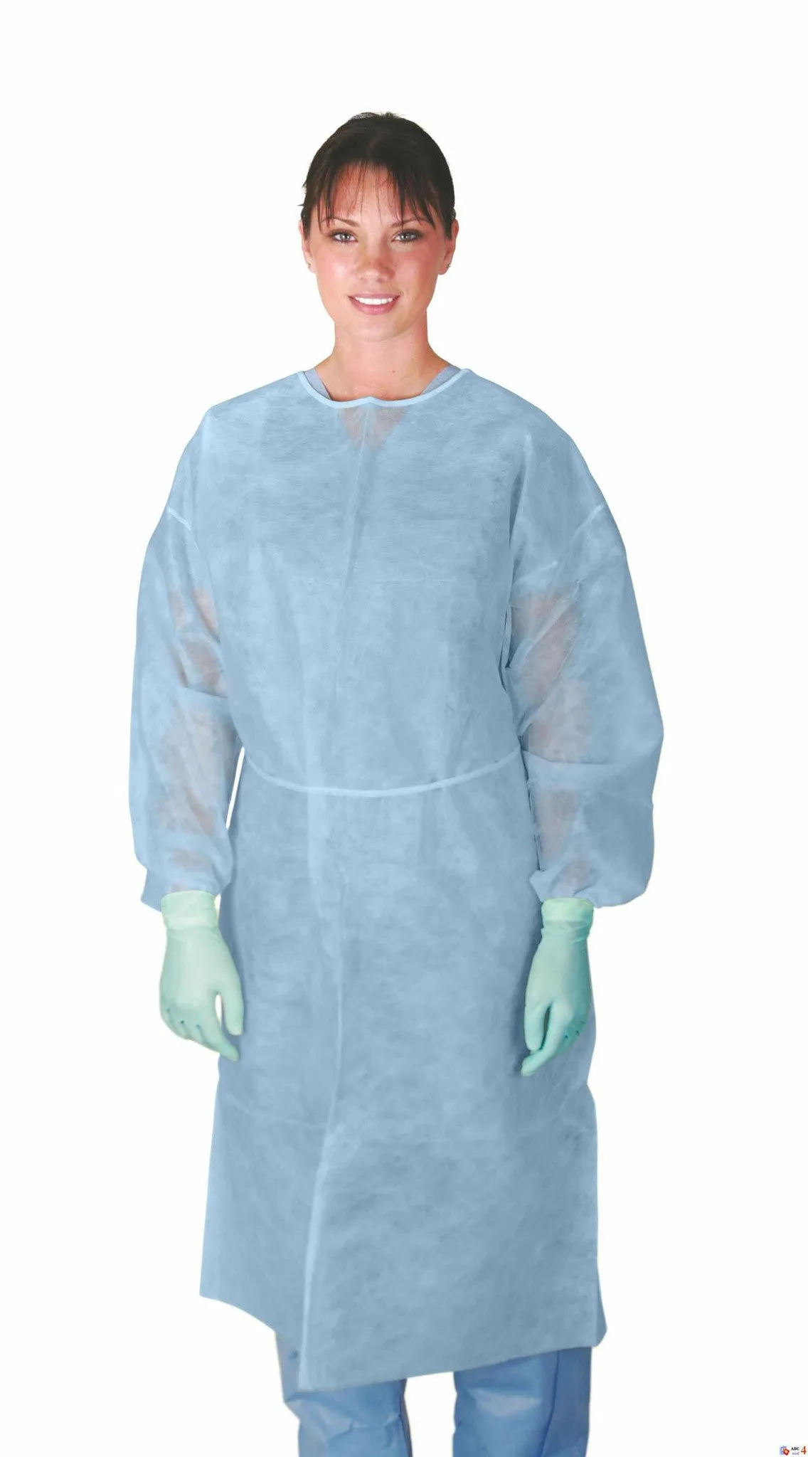 Classic Protection Polypropylene  Isolation Gowns (100 PCS )