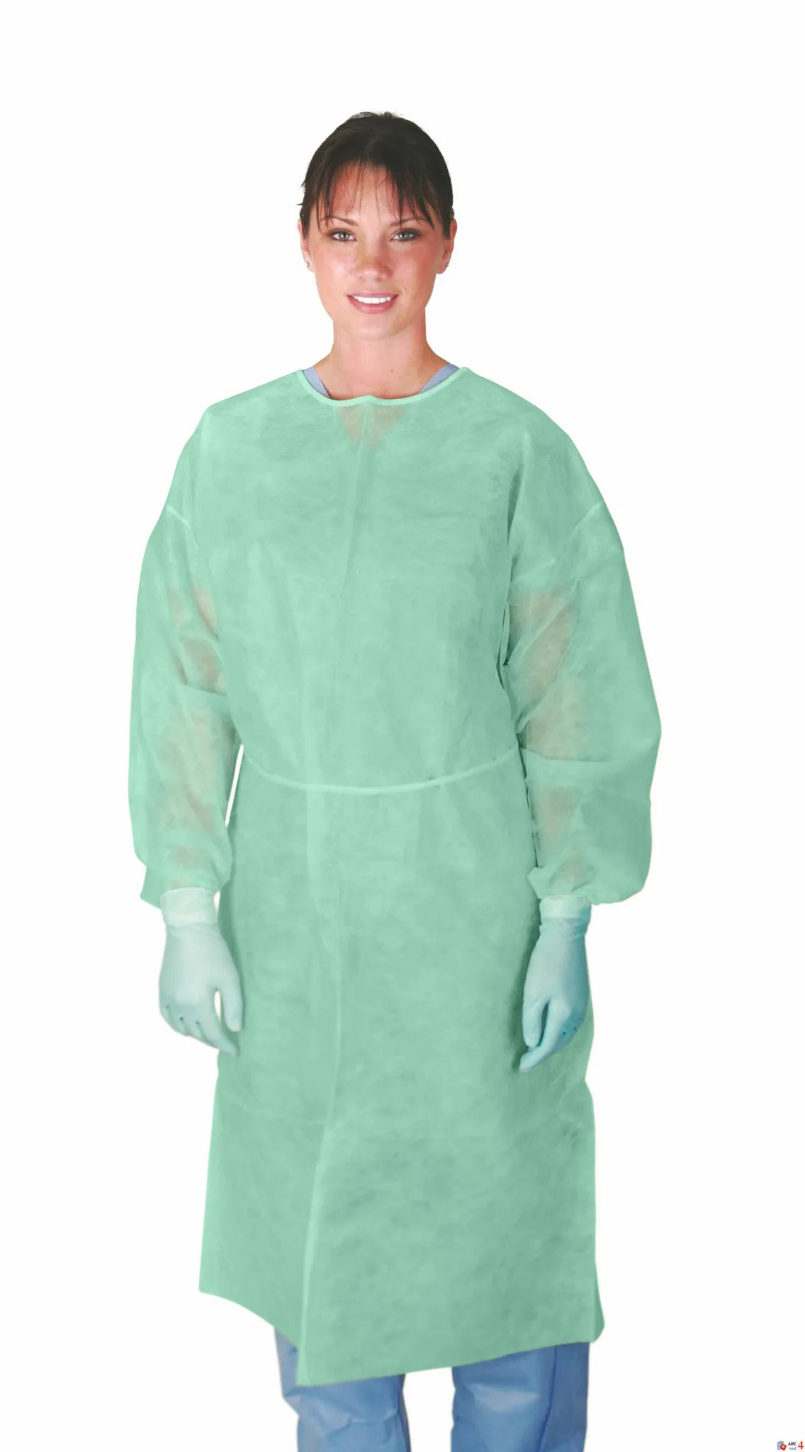 Classic Protection Polypropylene  Isolation Gowns (100 PCS )