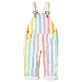 Classic Wide Stripe Dungarees - Multicolour