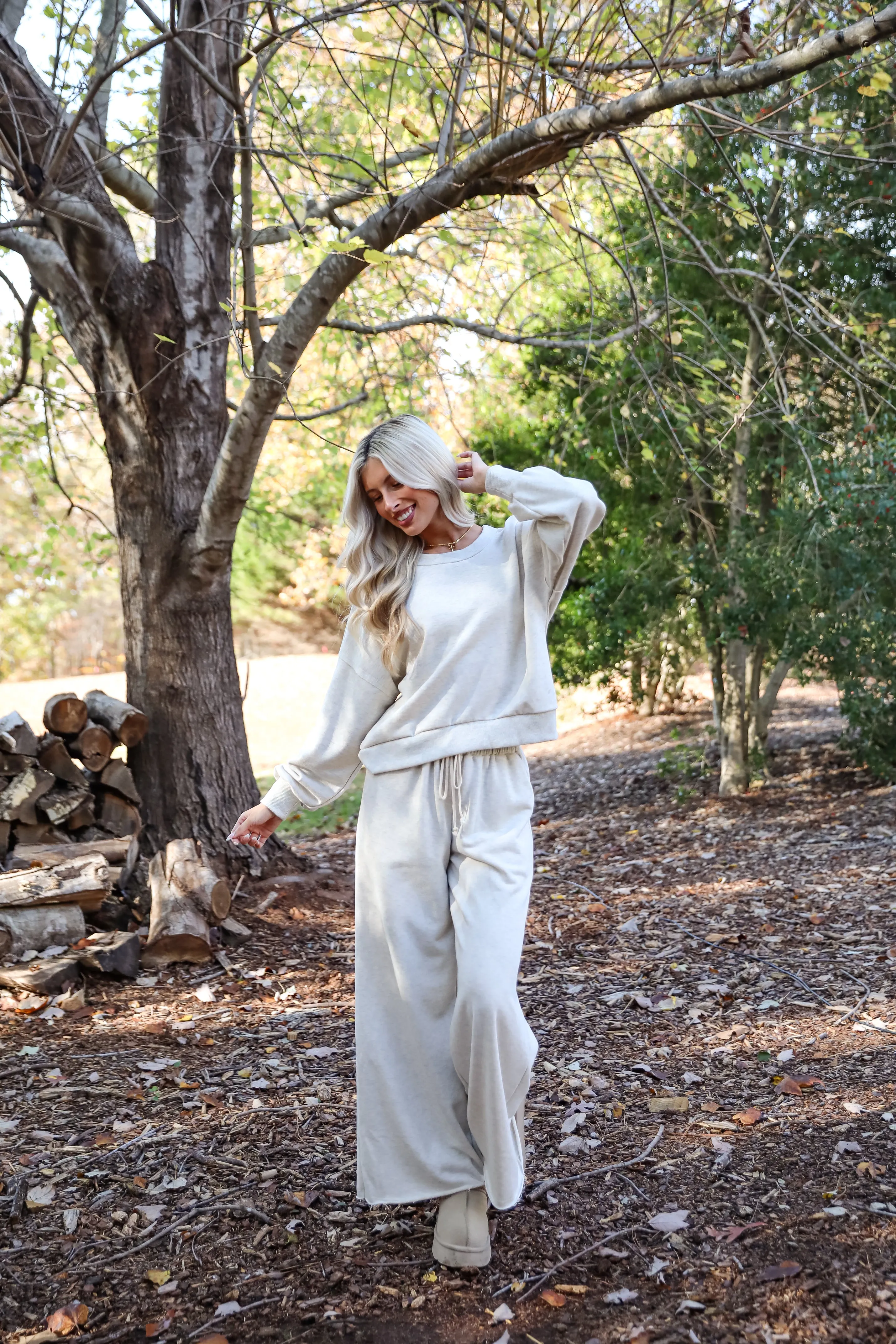 Comfy Always Light Grey Sweatpants