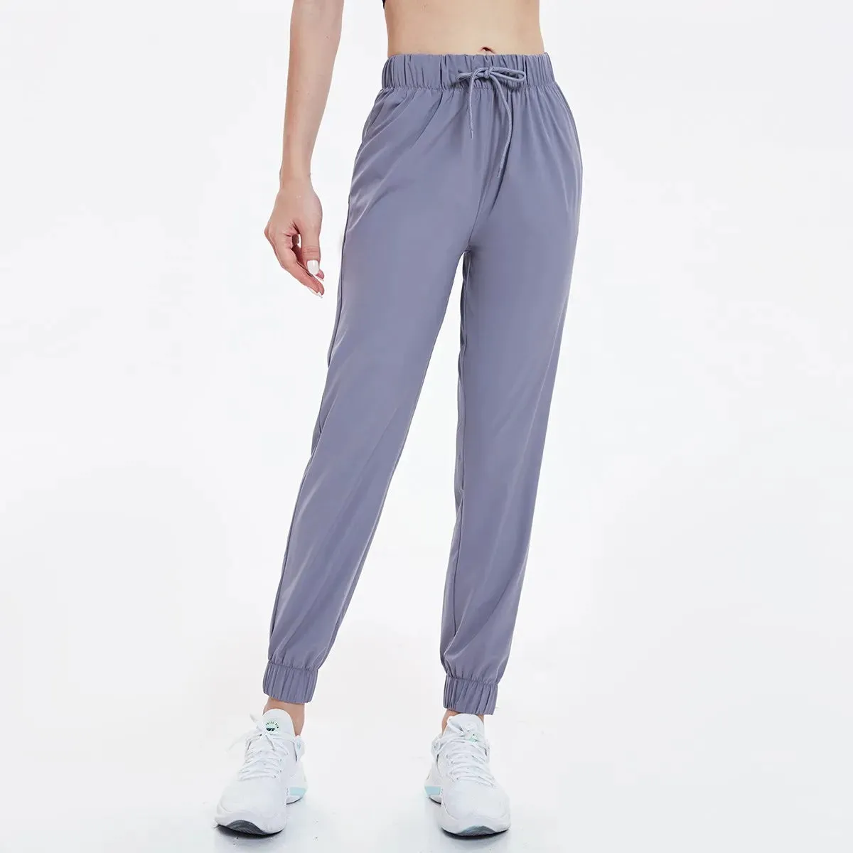 Drawstring Solid Outdoor Thin Jogger Sweatpants