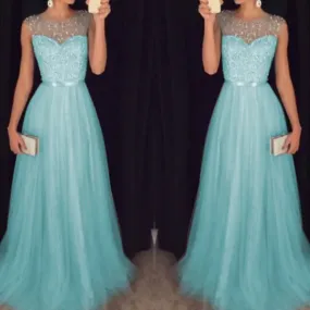 Elegant Prom Gowns Sequin Dress