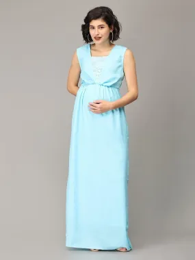 Ice Lilly Sequins Maternity Dress