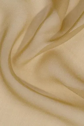 Jojoba Olive Silk Georgette Fabric