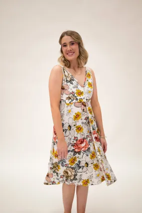 Juliet Labor & Postpartum Gown in Vintage Floral