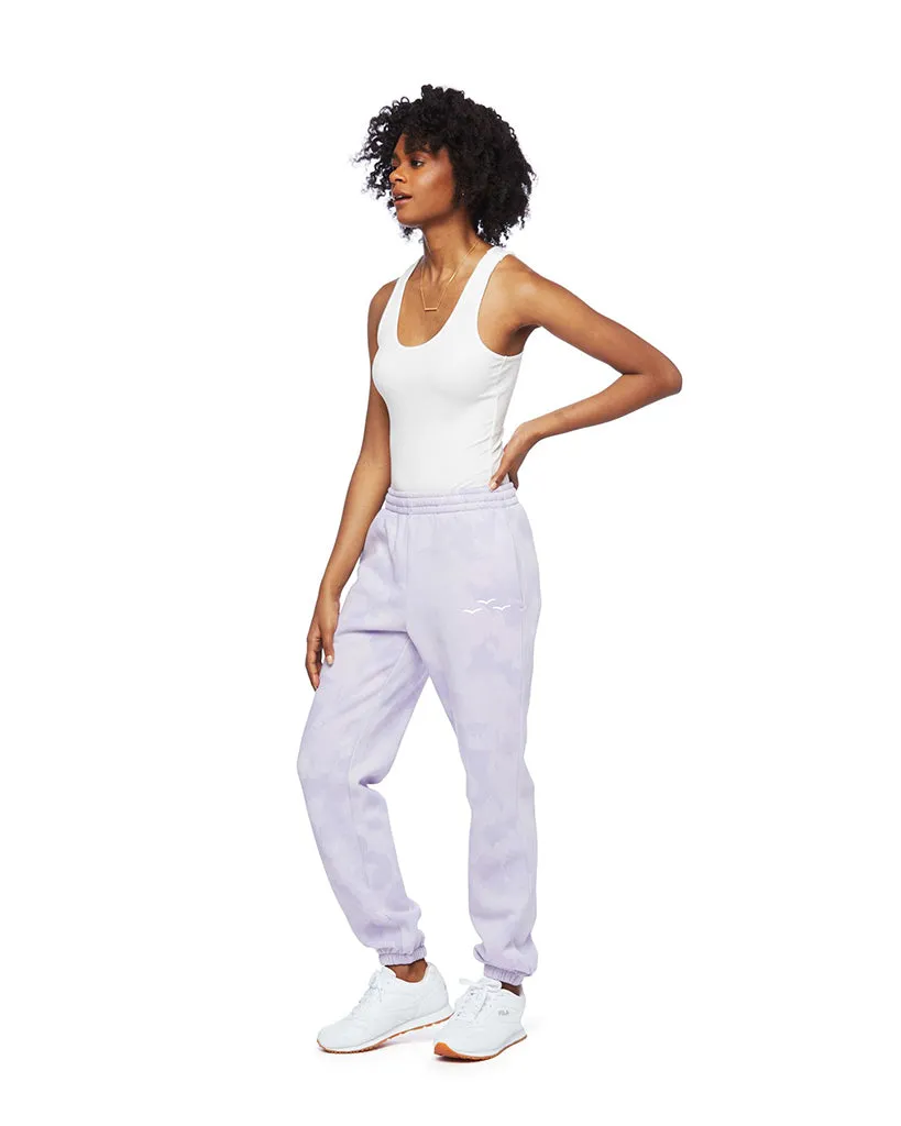 Lazypants Nova Jogger Sweatpants  - Womens - Lavender Sponge