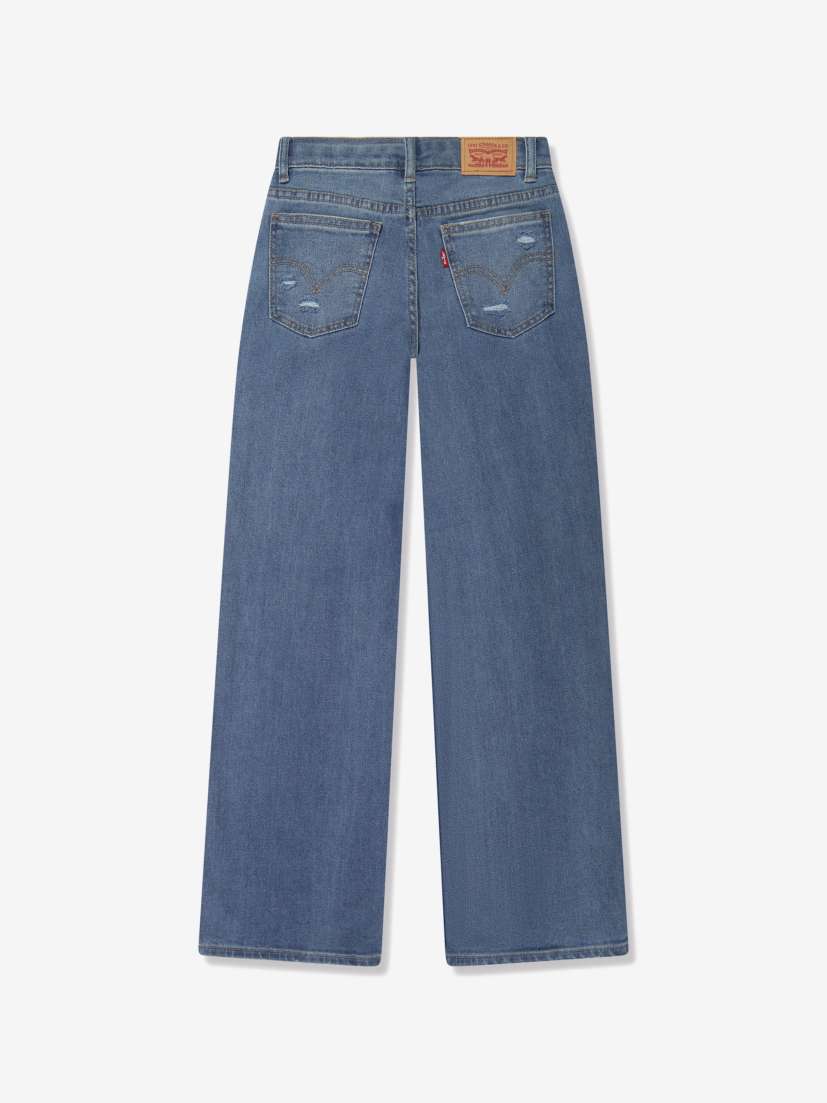 Levi's Girls Wide Leg Jeans in Blue