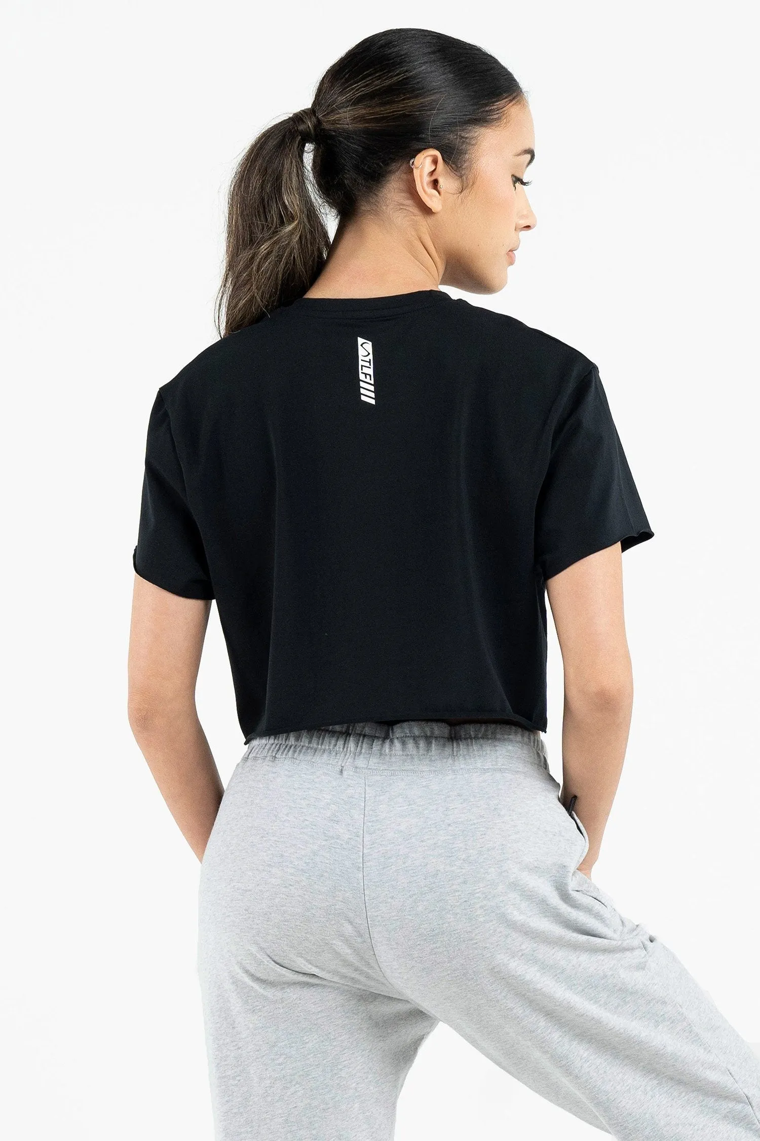 Lift Oversized Gym Crop Tee