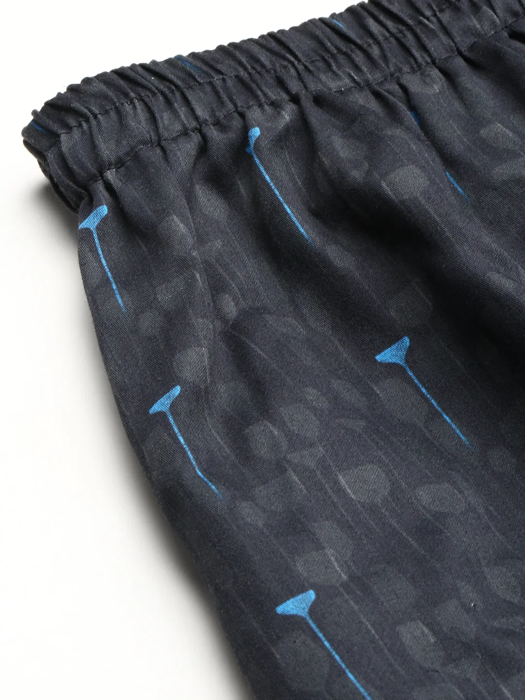 Men Charcoal Printed Boxer