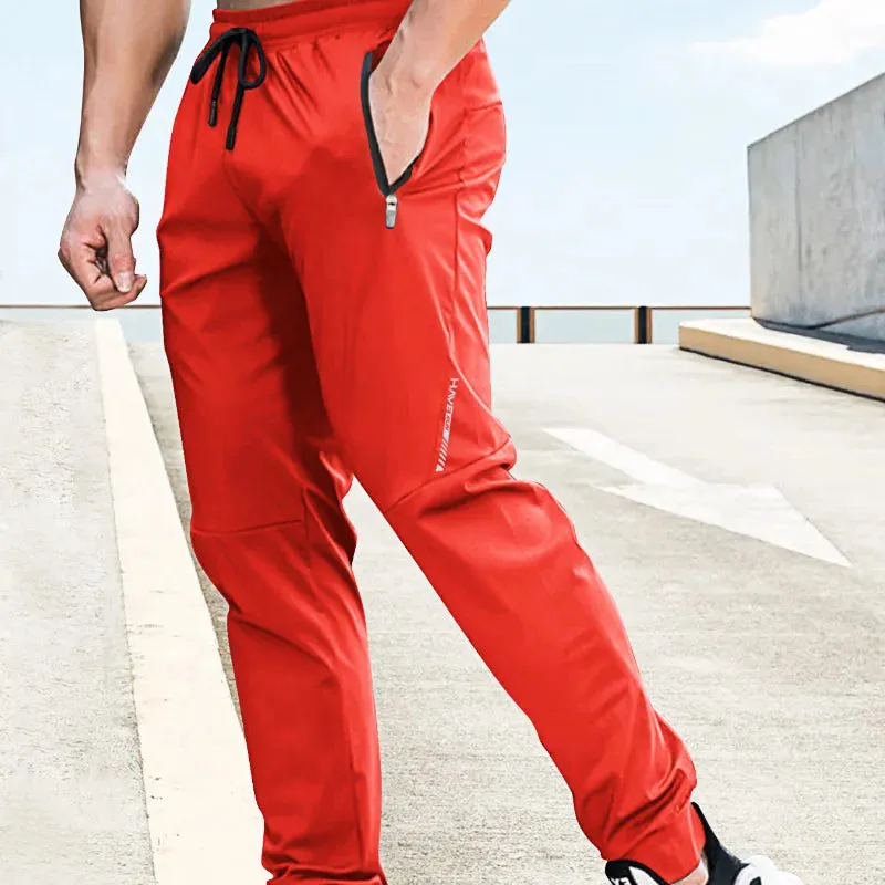 Men's Gym Pants Track Pants Summer Men Clothing Men Fashion Brand Casual Tracksuit for Mens Quick-drying Pants Sweatpants Jogger