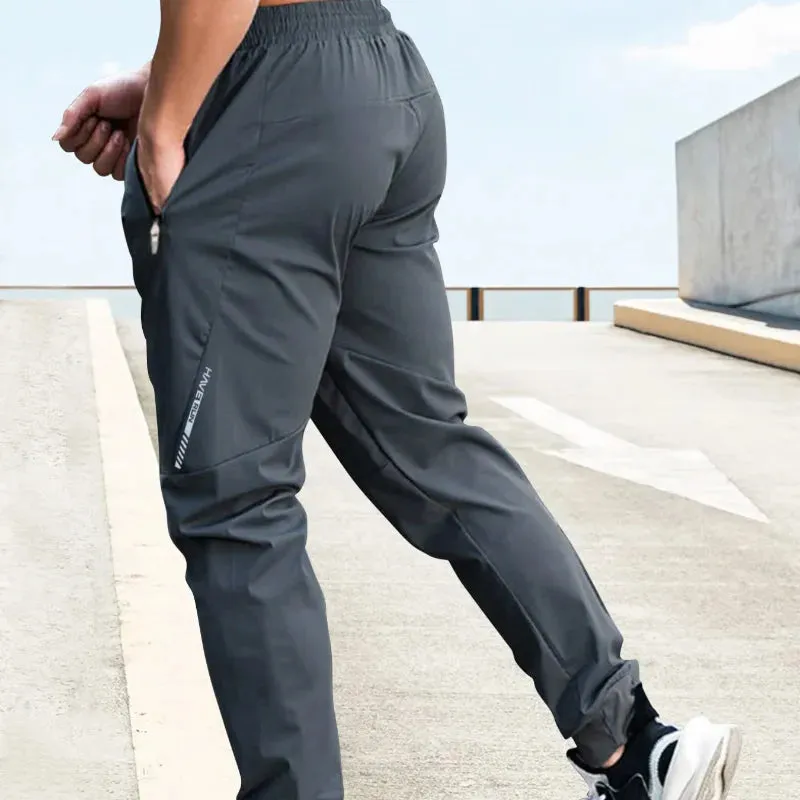 Men's Gym Pants Track Pants Summer Men Clothing Men Fashion Brand Casual Tracksuit for Mens Quick-drying Pants Sweatpants Jogger