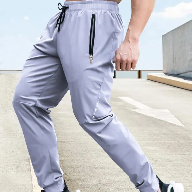 Men's Gym Pants Track Pants Summer Men Clothing Men Fashion Brand Casual Tracksuit for Mens Quick-drying Pants Sweatpants Jogger