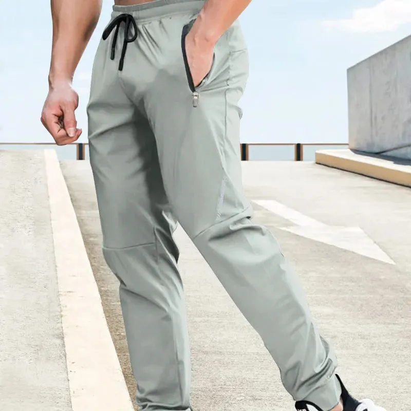 Men's Gym Pants Track Pants Summer Men Clothing Men Fashion Brand Casual Tracksuit for Mens Quick-drying Pants Sweatpants Jogger