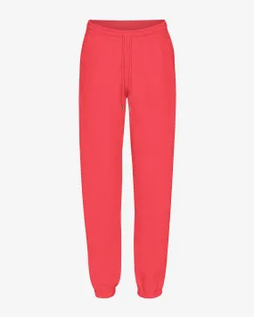 Organic Sweatpants - Red Tangerine