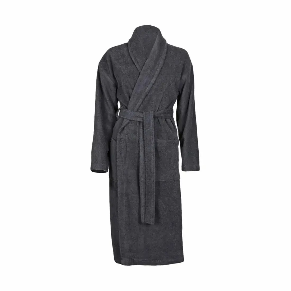 Personalised Back of Robe Cotton Shawl Collar Bathrobe 400gsm