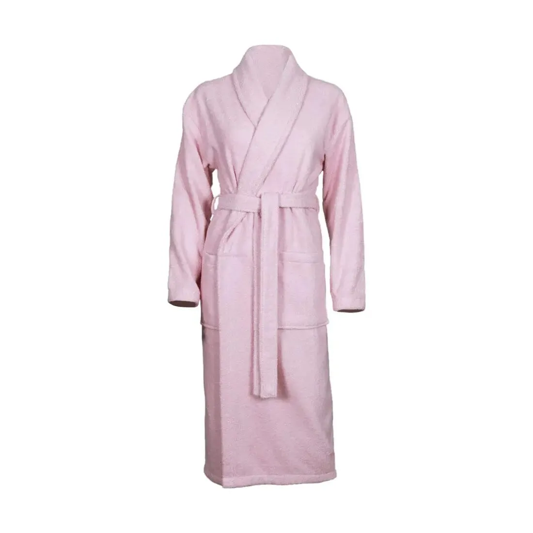 Personalised Back of Robe Cotton Shawl Collar Bathrobe 400gsm