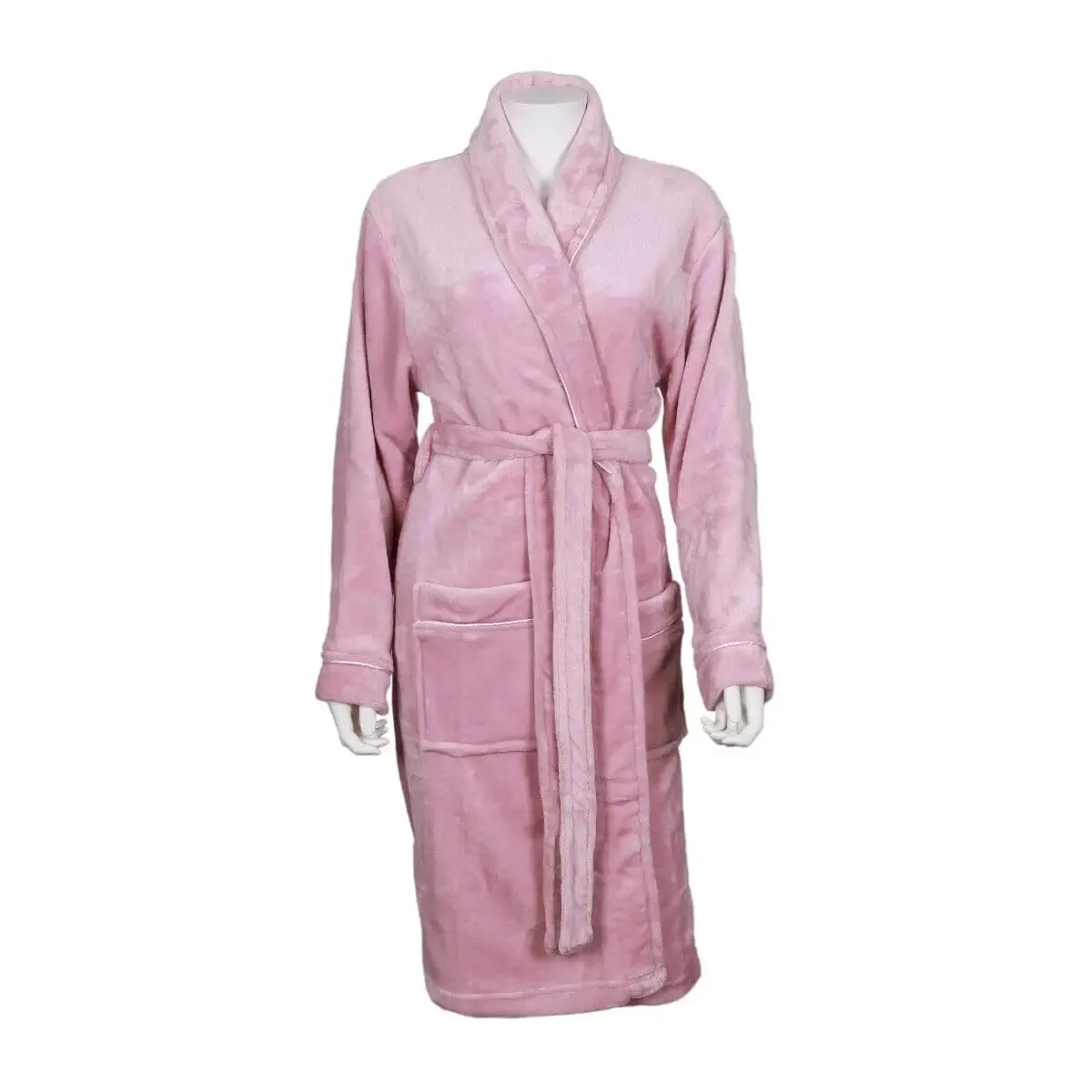 Personalised So Soft Bathrobe - Front and Back Embroidery