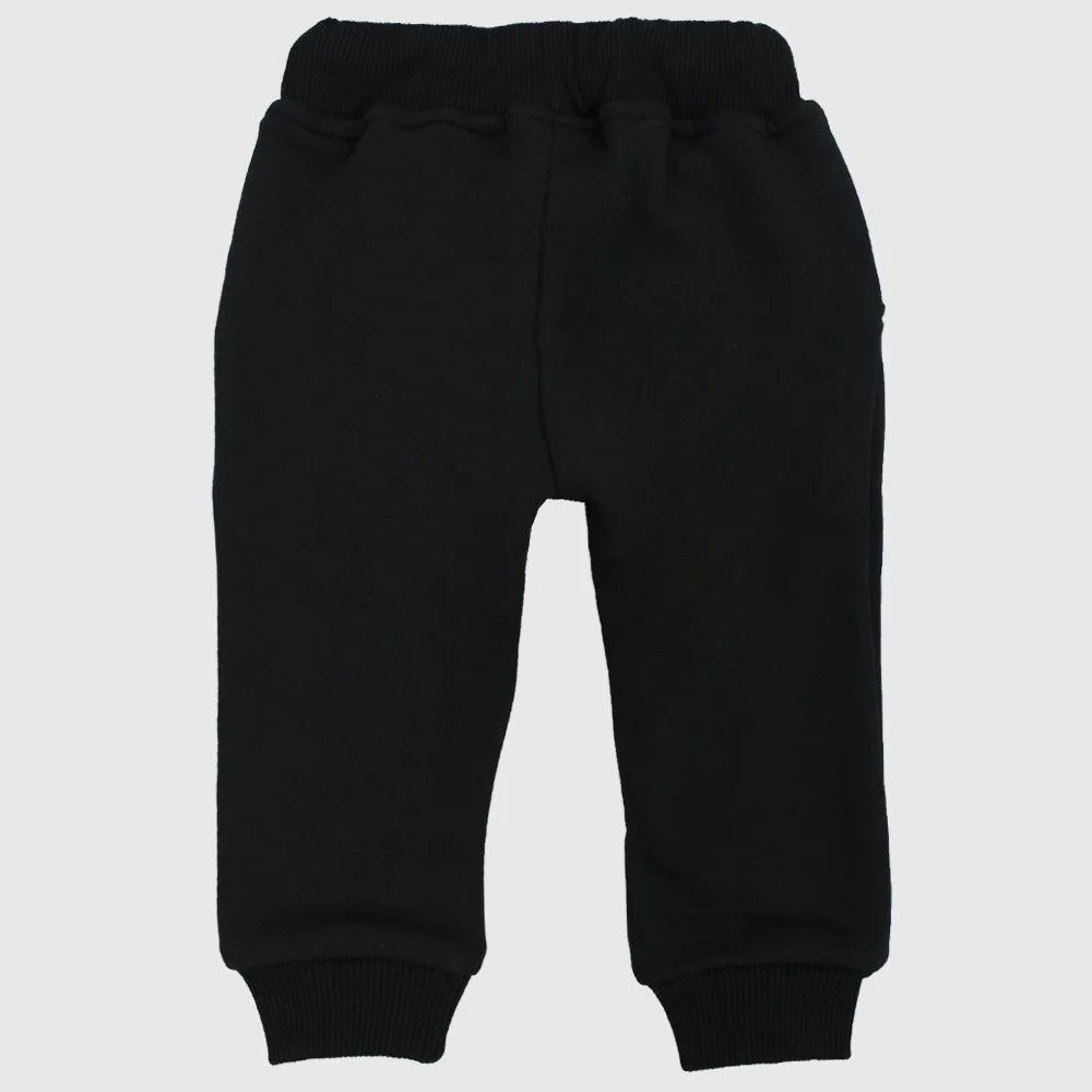 Plain Unisex Fleeced Sweatpants