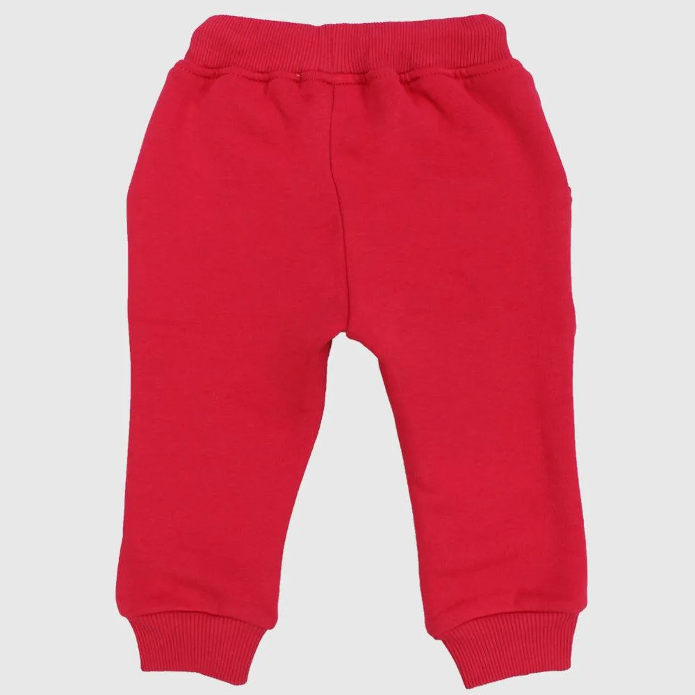 Plain Unisex Fleeced Sweatpants