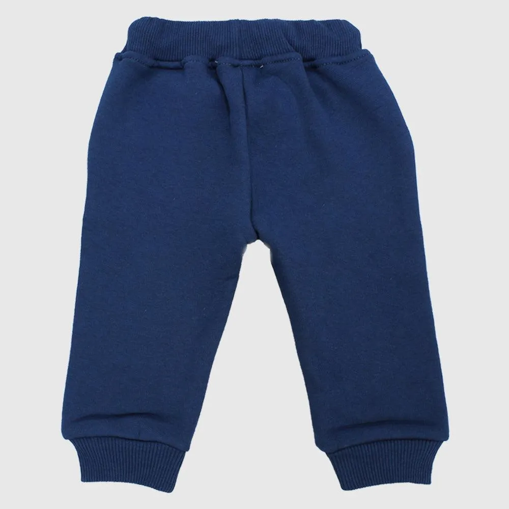 Plain Unisex Fleeced Sweatpants