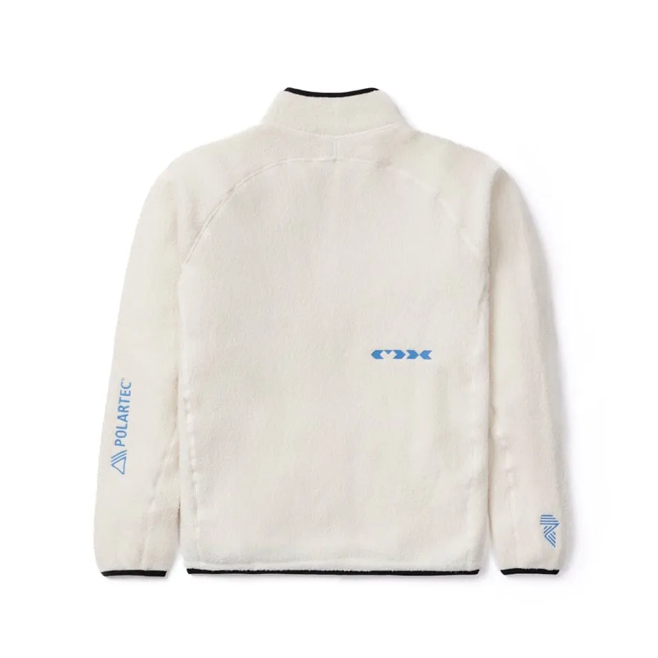 POLARTEC® FULL-ZIP FLEECE OFF WHITE