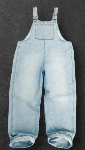 PULL & BEAR 90's WIDE LEG OVERALL - UK 16