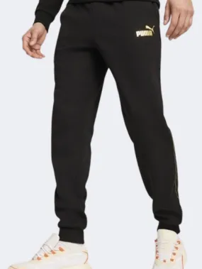 Puma Essential Tape Minimal Men Lifestyle Pant Black/Gold