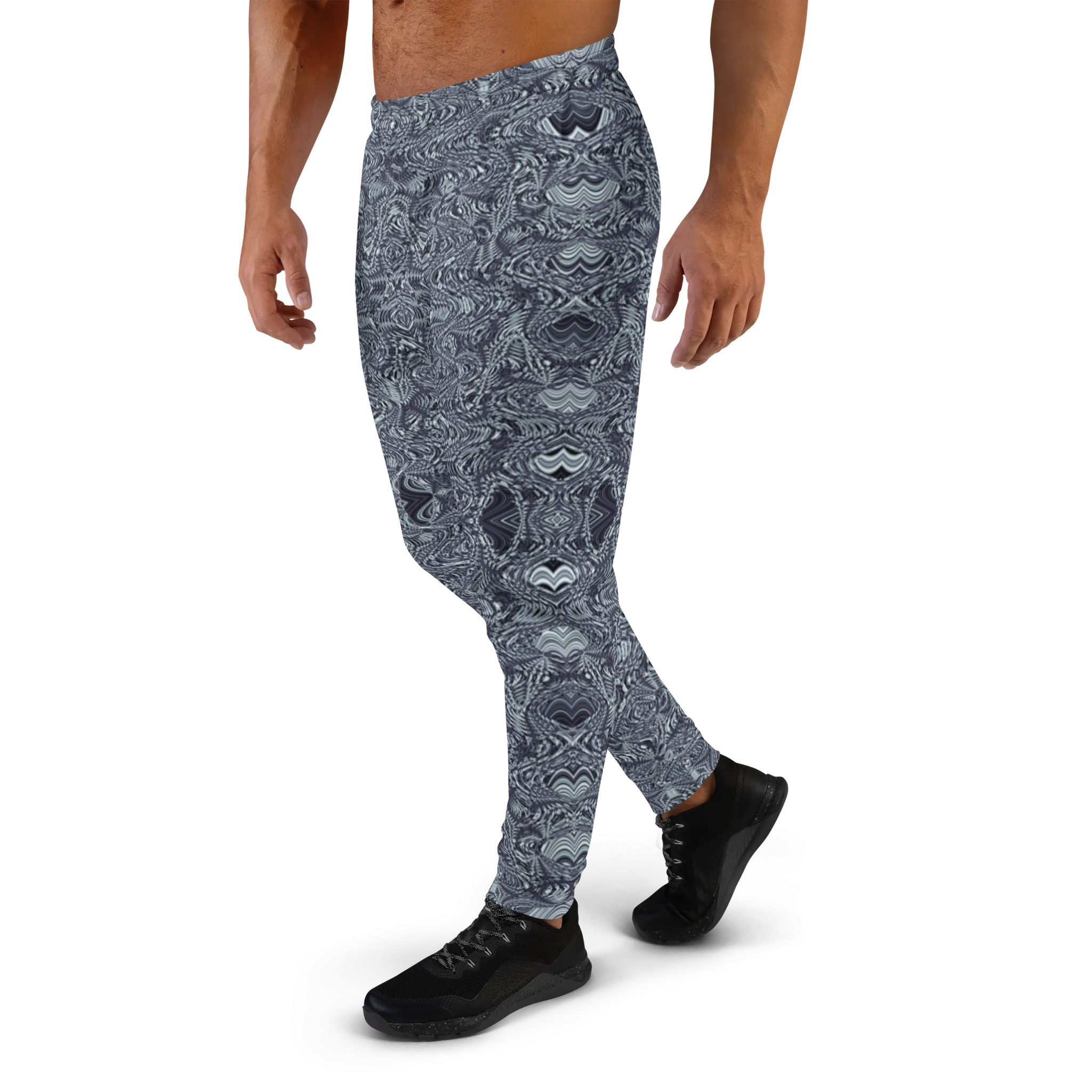 Recursia Alchemical Vision I Men's Joggers In Blue