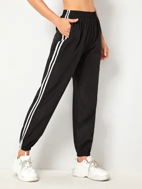 Side Stripe Sweatpants