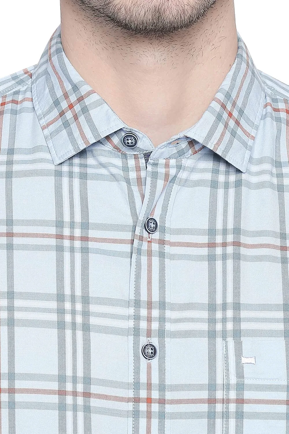 Slim Fit Oxford Checks Shirt