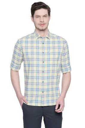 Slim Fit Oxford Checks Shirt