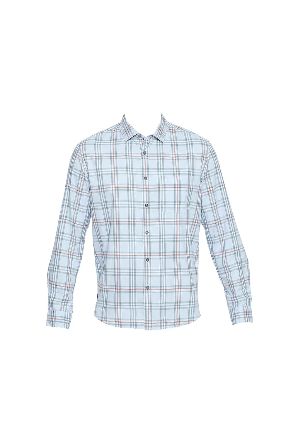 Slim Fit Oxford Checks Shirt