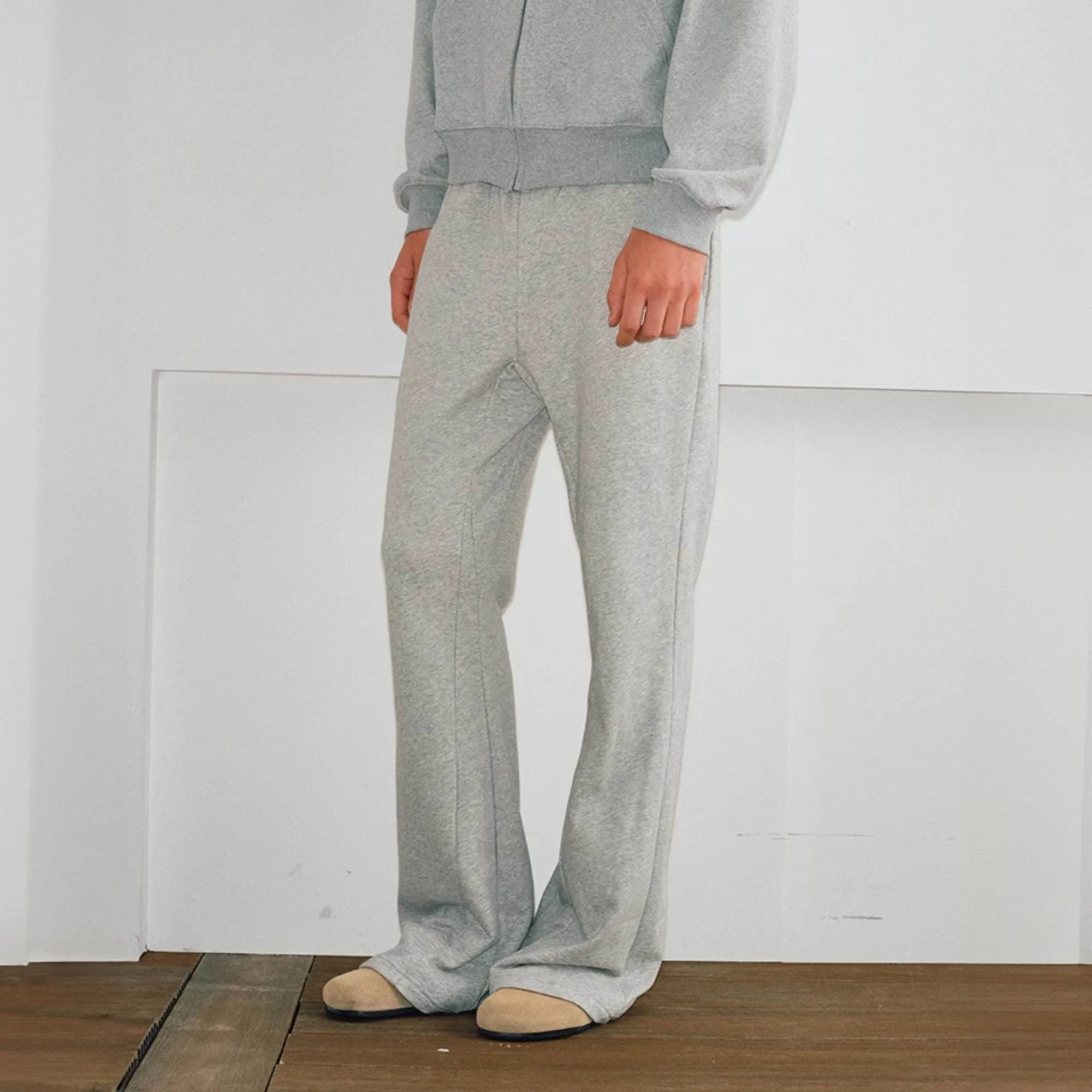 Spliced Flare Sweatpants