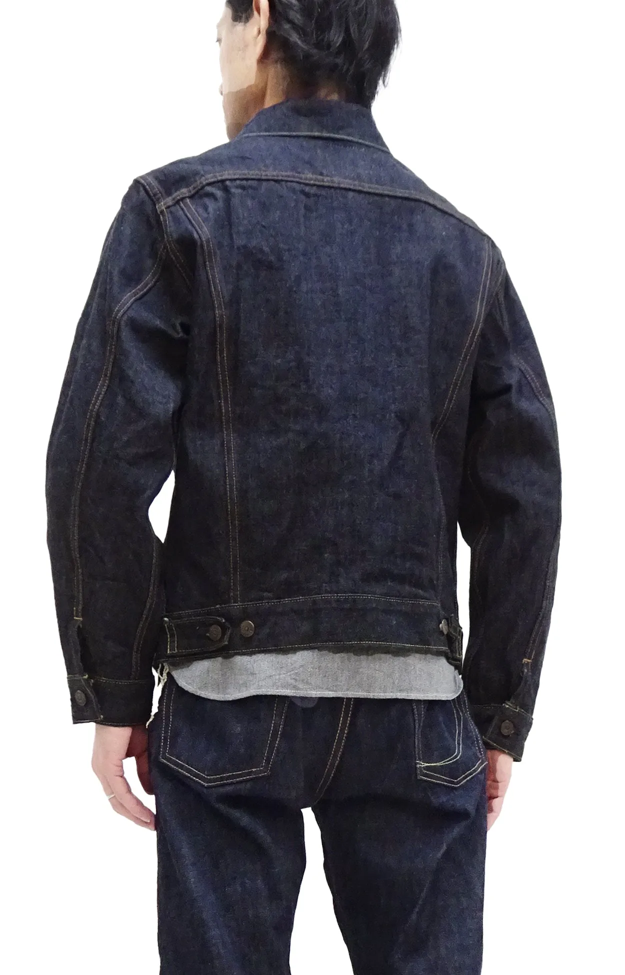 Sugar Cane Denim Jacket Men's 1962 Type 3 Style Jean Jacket SC12962 One-Wash