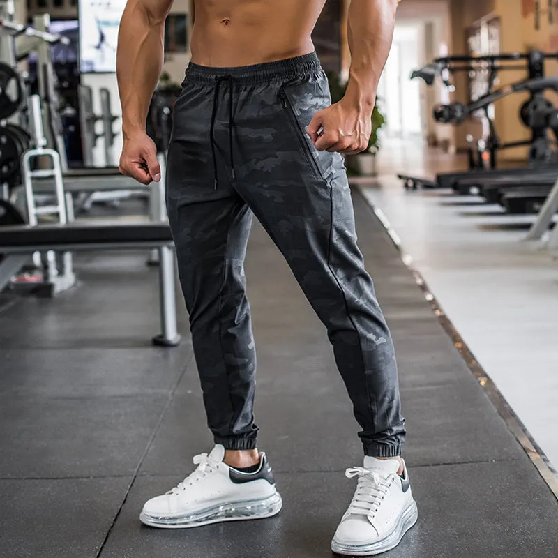 Thin Stretch Breathable Camo Sweatpants