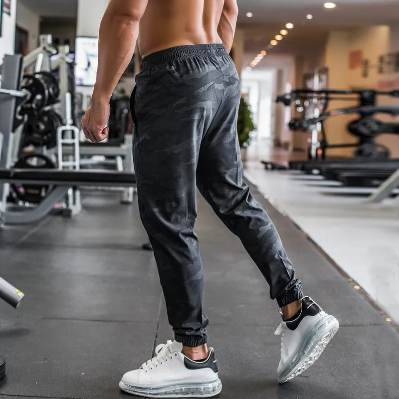 Thin Stretch Breathable Camo Sweatpants