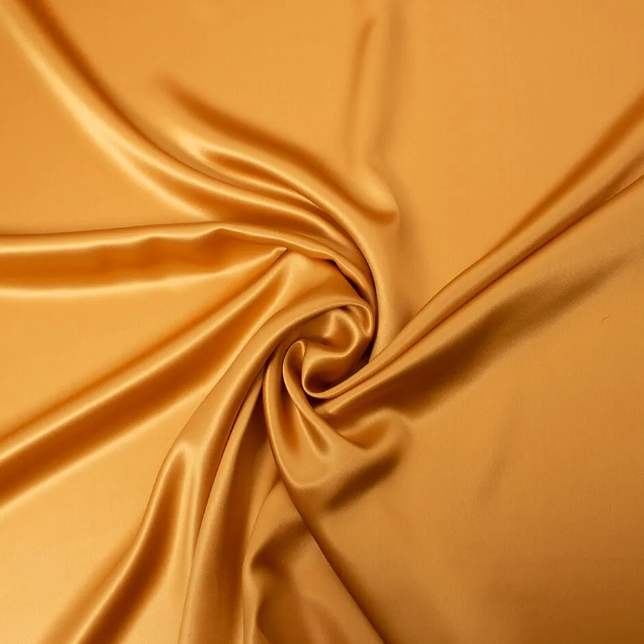 Toffee Pure Silk Satin