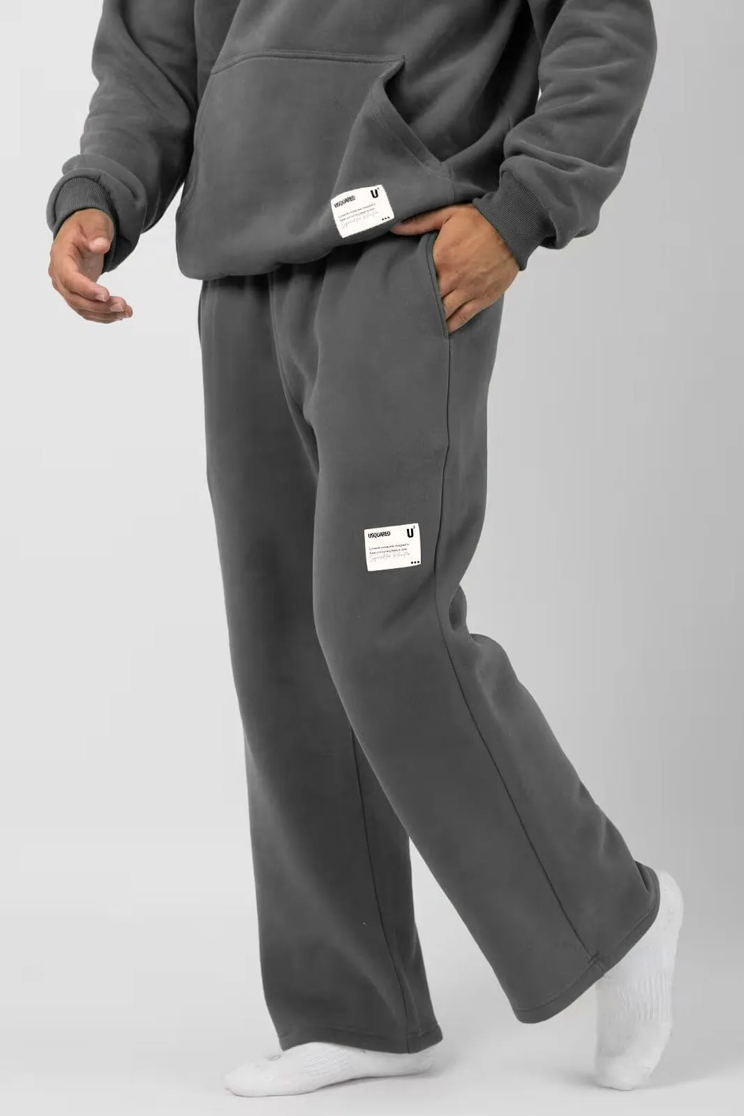 USQUARED Empower Oversized Open Bottom Sweat Pants