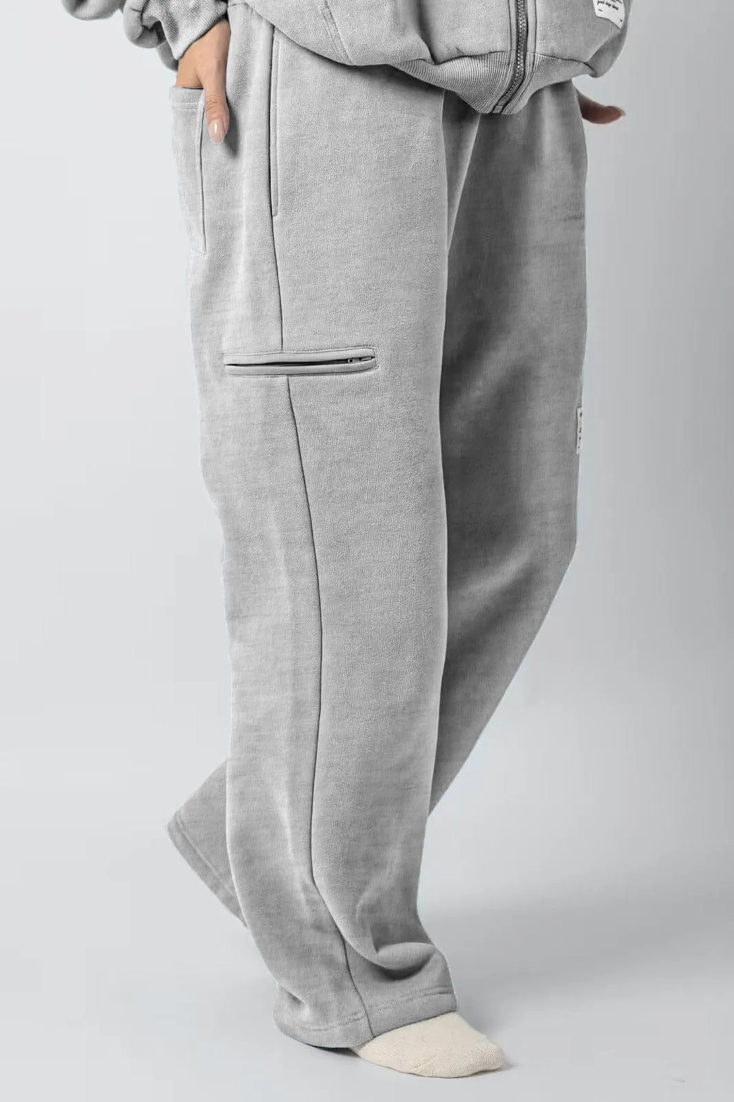 USQUARED Empower Oversized Open Bottom Sweat Pants