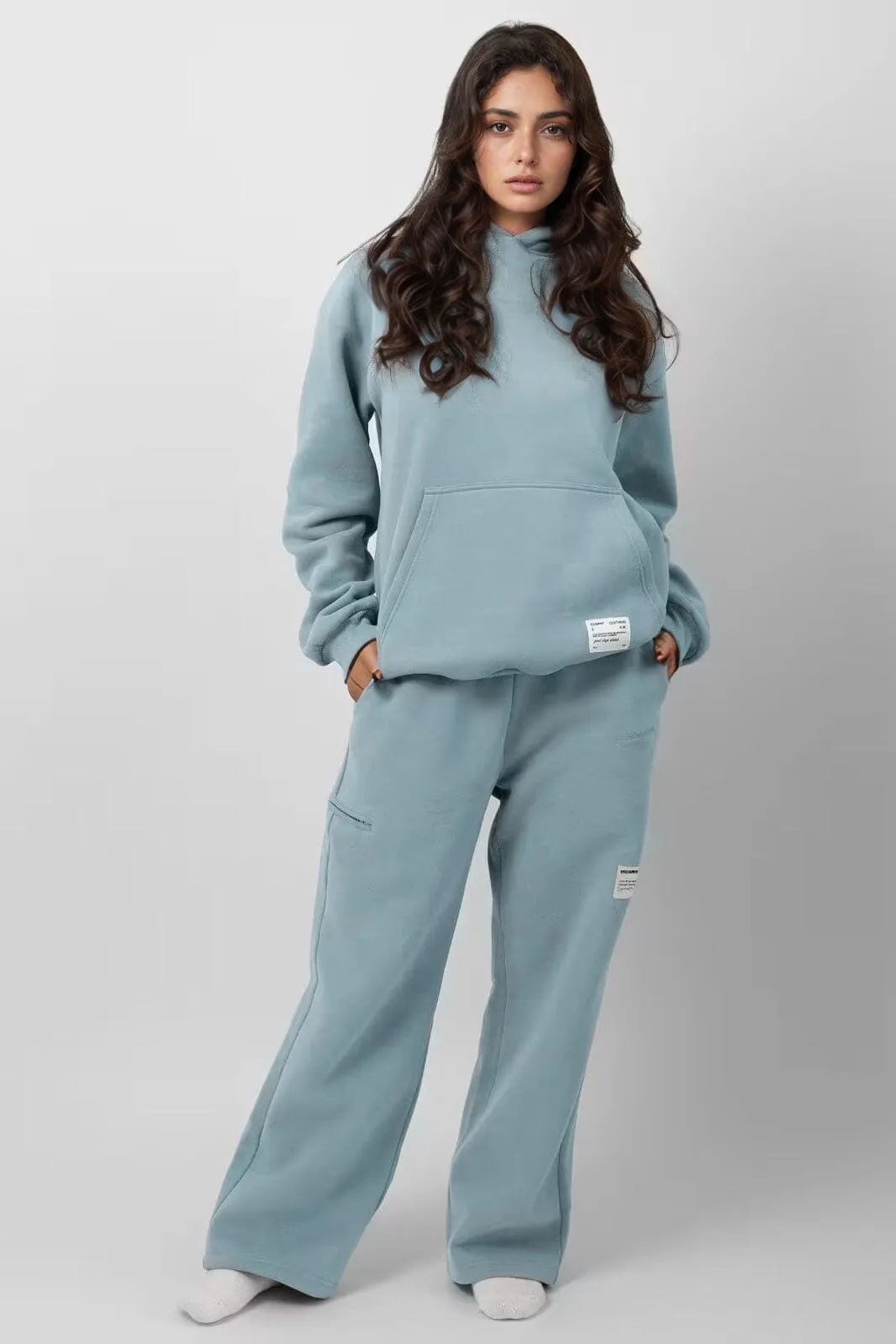 USQUARED Empower Oversized Open Bottom Sweat Pants