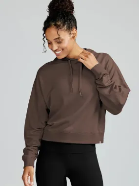 Women’s Studio Fleece Hoodie (201 - Mocha)